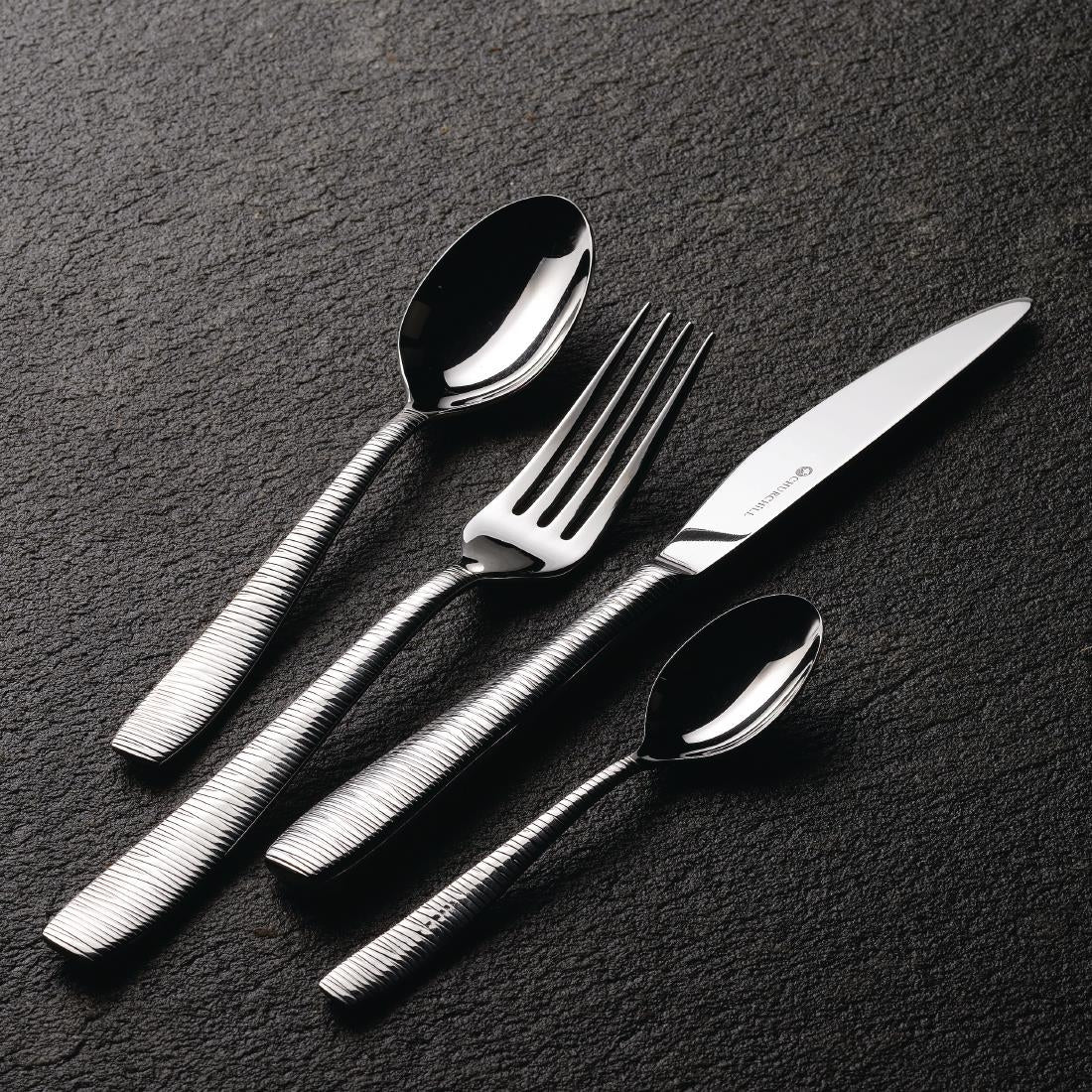 Churchill Bamboo Dessert Spoons (Pack of 12)