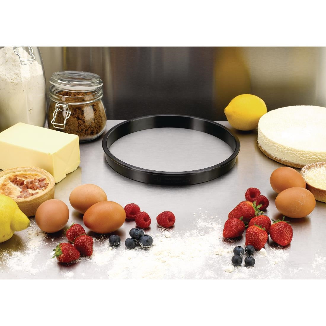 Matfer Bourgeat Exoglass Tart Ring 220mm