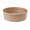 Fiesta Compostable Round Kraft Salad Bowls 500ml / 18oz - Pack of 300