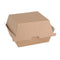 Fiesta Compostable Kraft Burger Boxes Small 105mm - Pack of 200