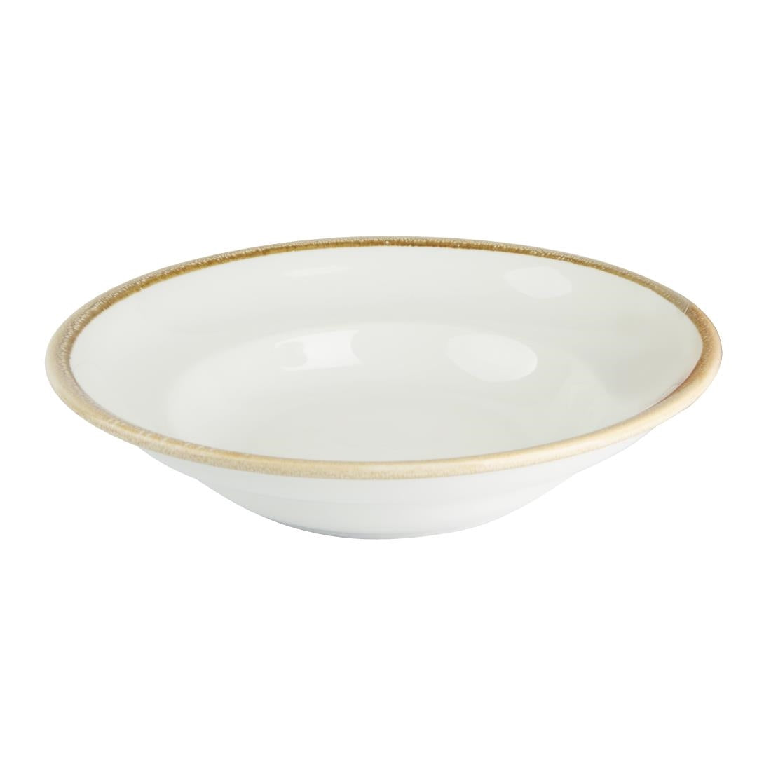 Olympia Kiln Pasta Bowl Chalk 250mm 340ml (4 Pack)