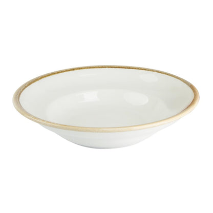 Olympia Kiln Pasta Bowl Chalk 250mm 340ml (4 Pack)