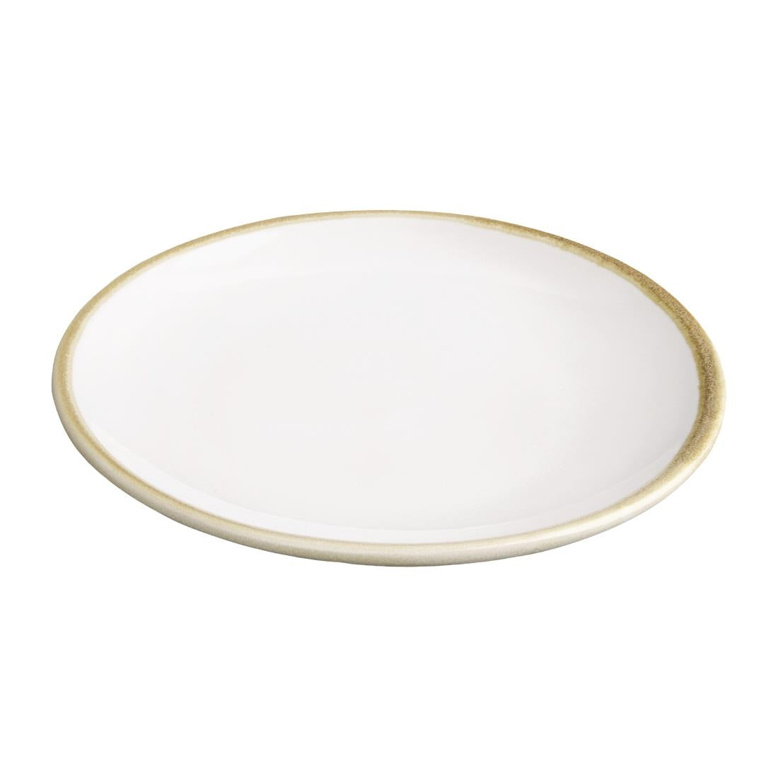 Olympia Kiln Round Coupe Plate Chalk 180mm (6 Pack)