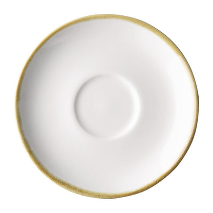 Olympia Kiln 230ml Cup Saucer Chalk 140mm (6 Pack)