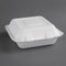 Fiesta Compostable Bagasse Hinged Food Containers 223mm - Pack of 200