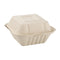 Fiesta Compostable Bagasse Burger Boxes Natural Colour 152mm - Pack of 500
