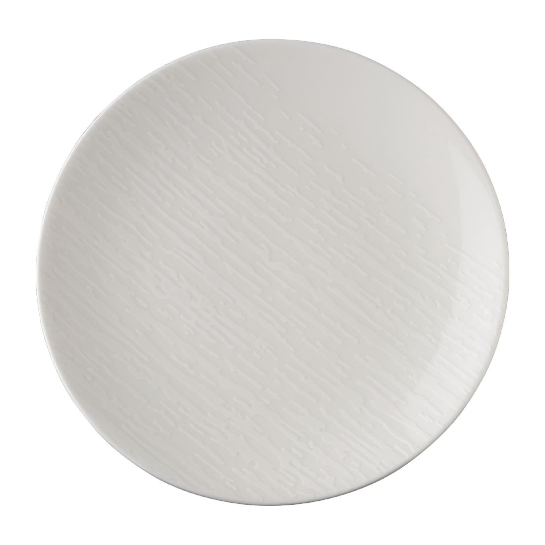 Royal Crown Derby Bark White Coupe Plates 165mm (6 Pack)