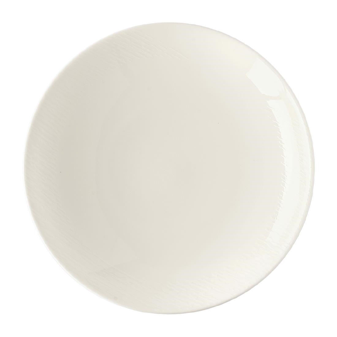 Royal Crown Derby Bark White Coupe Bowl 225mm (6 pack)