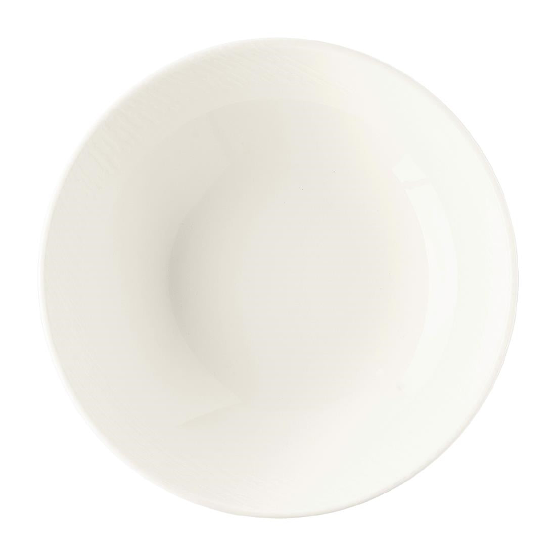 Royal Crown Derby Bark White Coupe Bowl 165mm (6 pack)