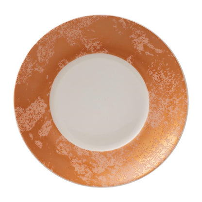 Royal Crown Derby Crushed Velvet Copper Charnwood Saucer (6 pack)