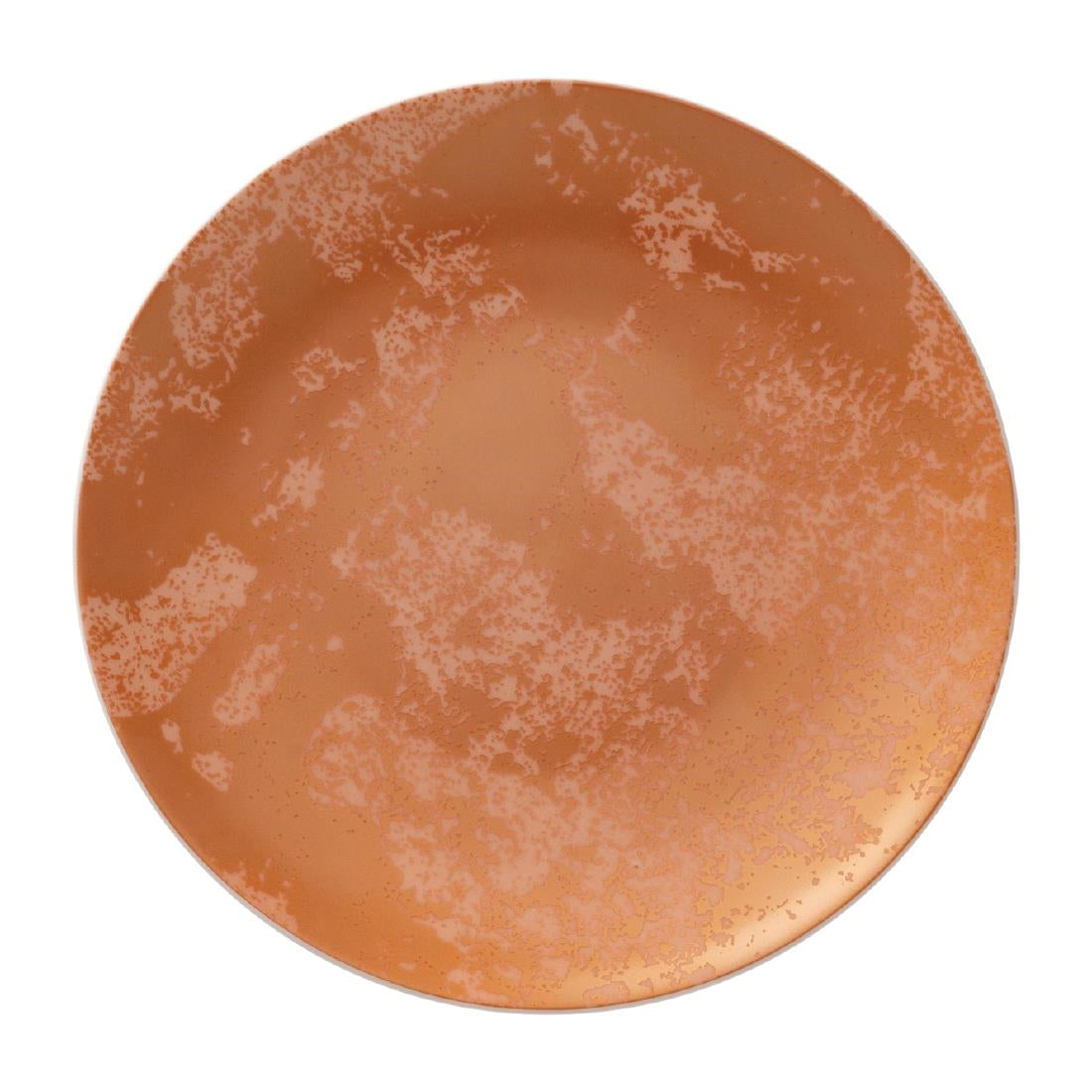 Royal Crown Derby Crushed Velvet Copper Coupe Plates 164mm (6 Pack)