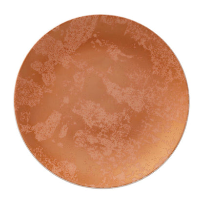 Royal Crown Derby Crushed Velvet Copper Coupe Plates 209mm (6 Pack)