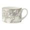 Royal Crown Derby Crushed Velvet Grey Charnwood Cup 220ml - Pack of 6