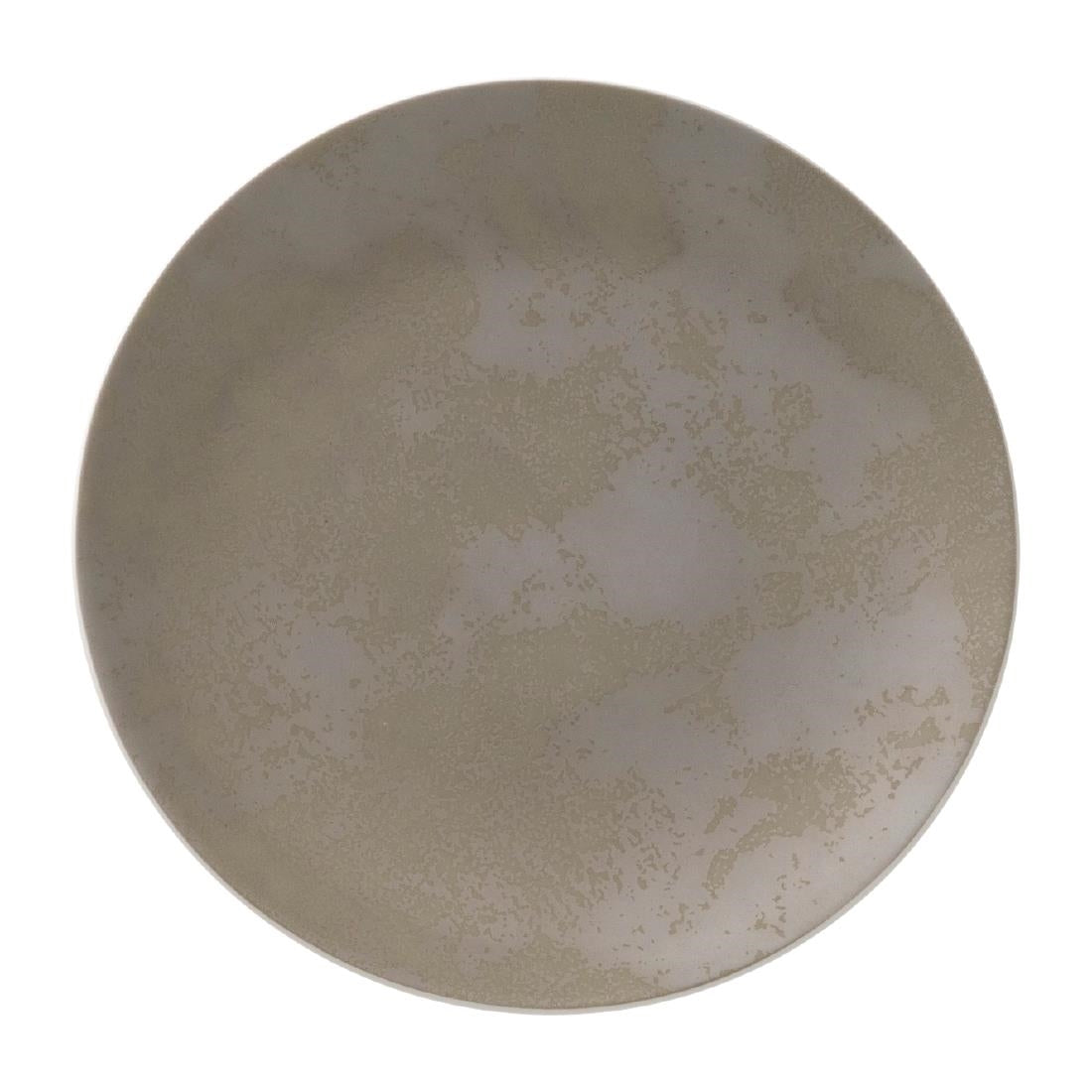 Royal Crown Derby Crushed Velvet Grey Coupe Plates 164mm (6 Pack)