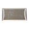 Royal Crown Derby Crushed Velvet Grey Rectangle Tray 320x160mm - Pack of 6