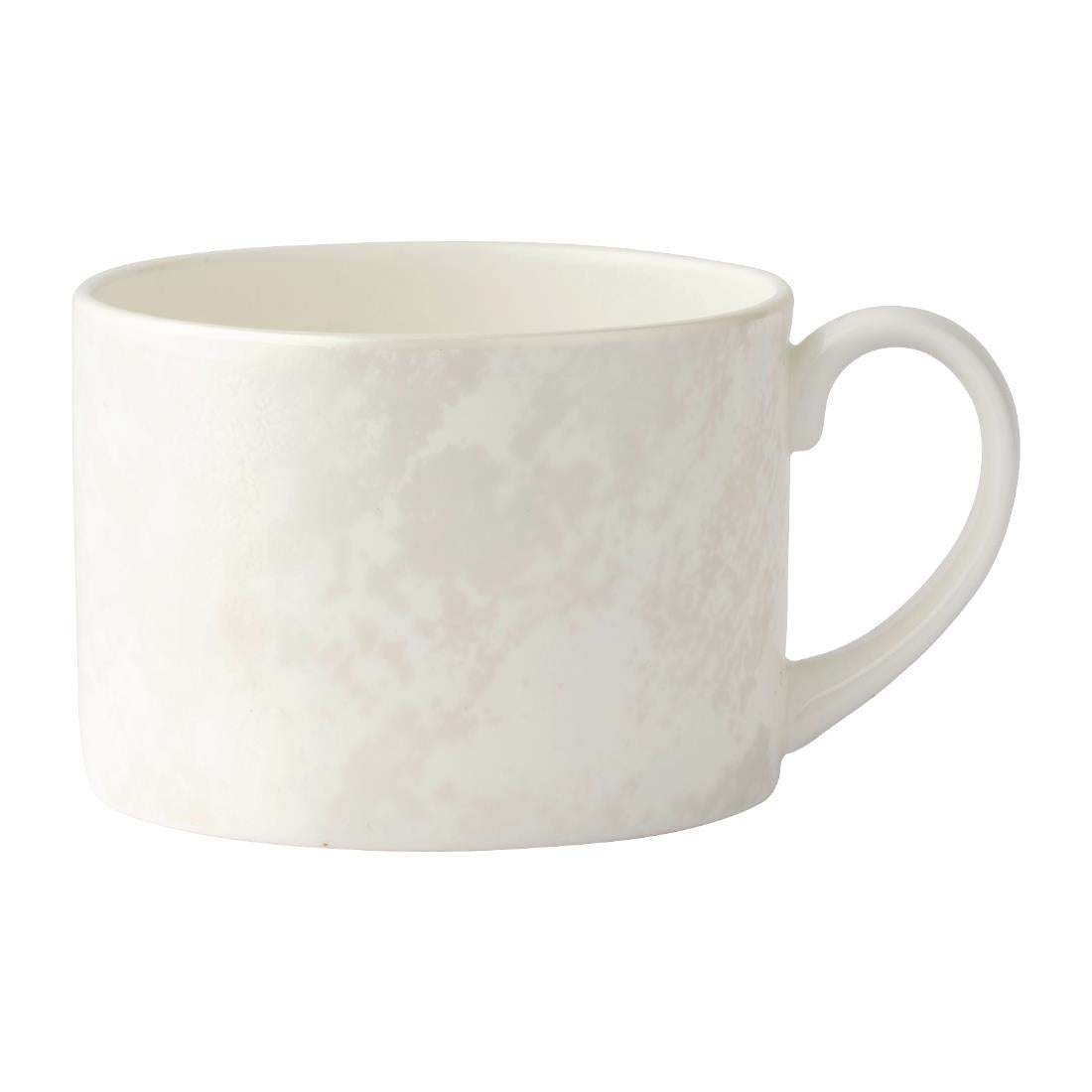 Royal Crown Derby Crushed Velvet Pearl Charnwood Cup 220ml (6 pack)