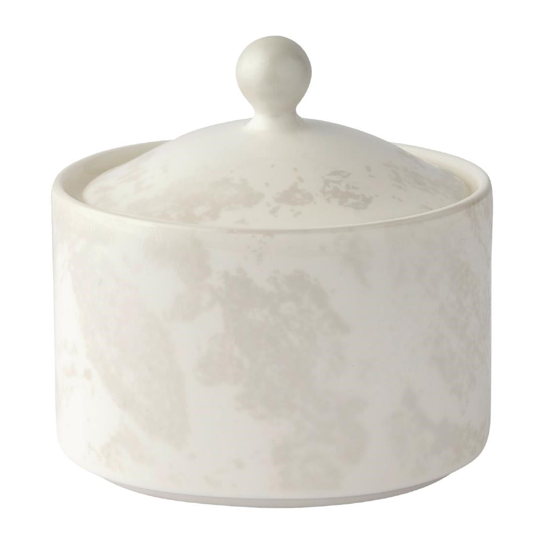 Royal Crown Derby Crushed Velvet Pearl Charnwood Sugar Pot (6 pack)