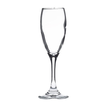 Libbey Teardrop Champagne Flutes 170ml/6oz LCE at 125ml (12 Pack)