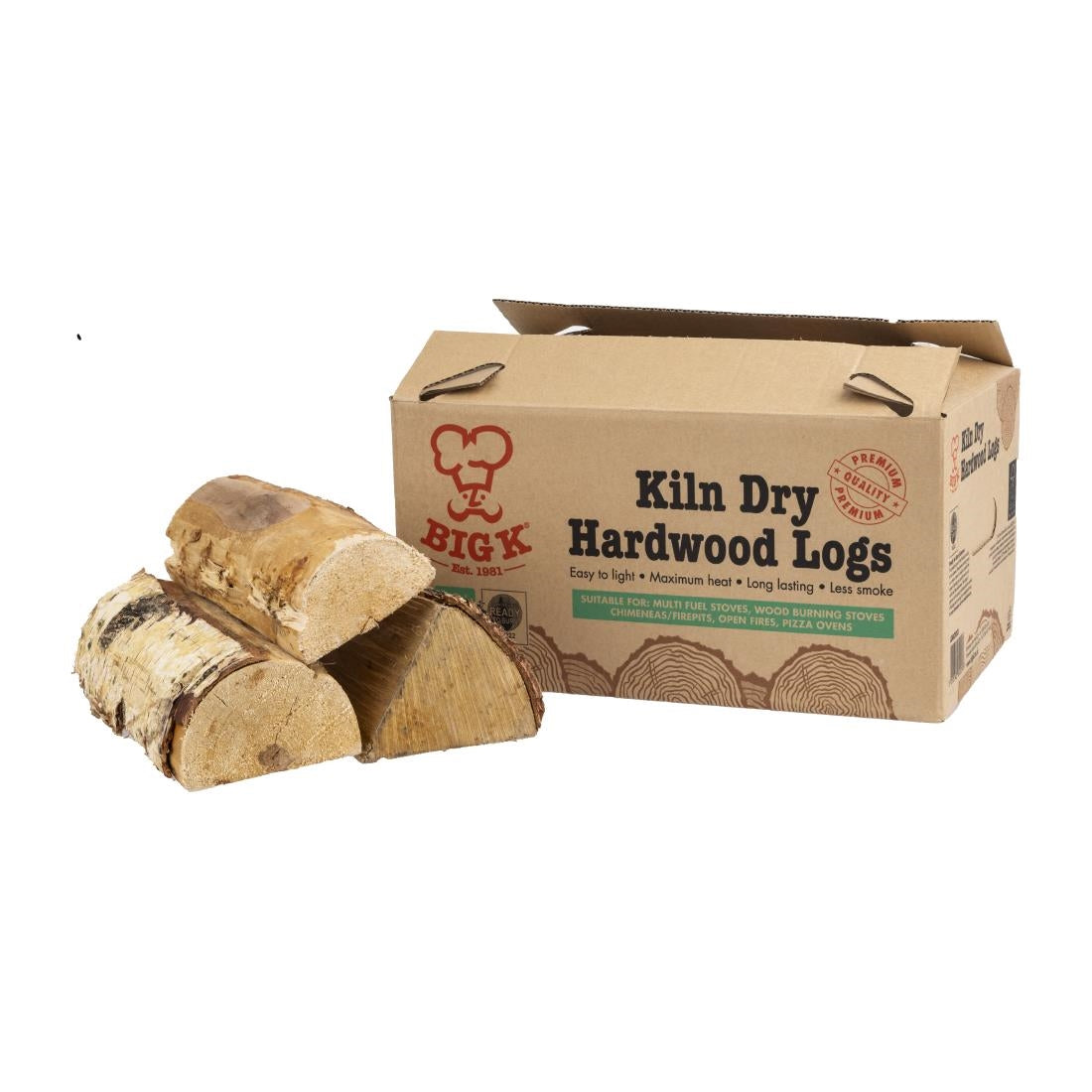 Big K Kiln Dry Hardwood Logs FSC - £7.12