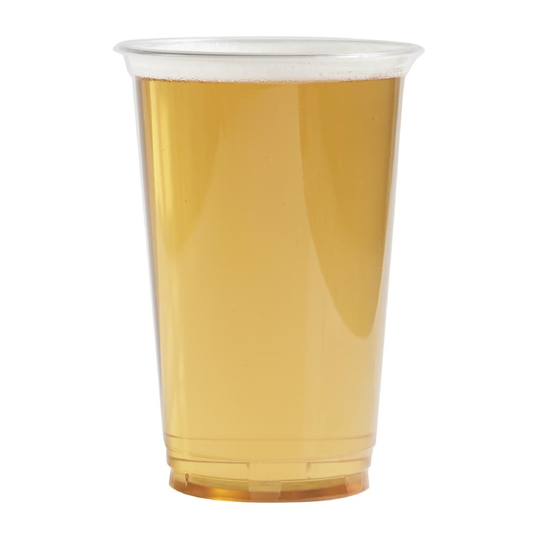 eGreen Disposable Pint Glasses to Brim UKCA CE Marked (1000 pack)