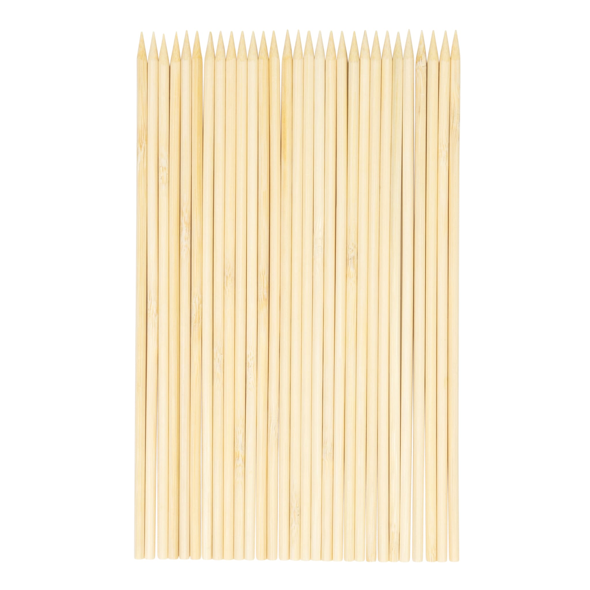 Bamboo Skewers – 1000 Pack 200mm–300mm, 3mm & 4mm