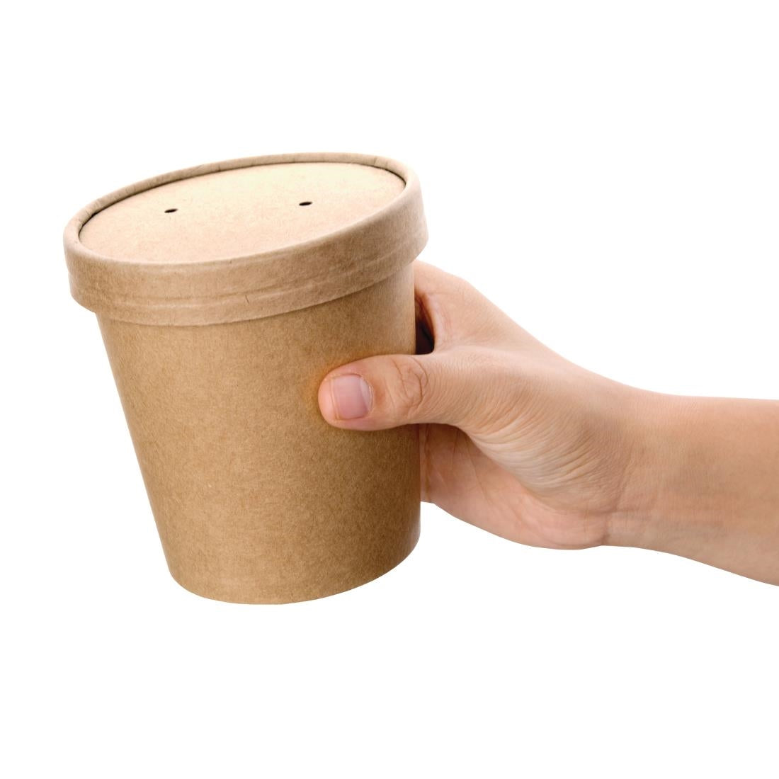 Fiesta Recyclable Soup Containers 455ml/16oz 98mm (500 Pack)