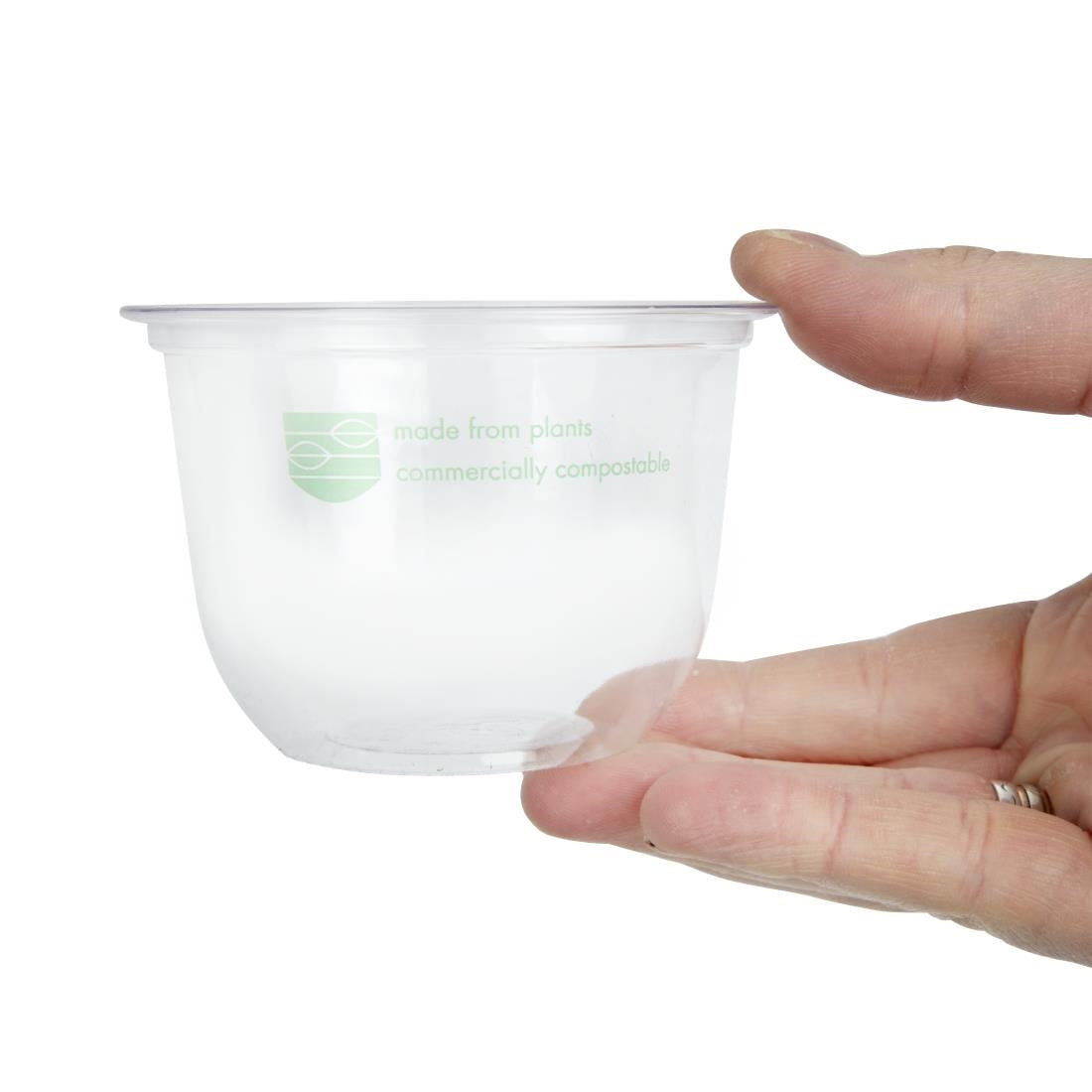Vegware 96-Series Compostable PLA Deli Pots 10oz (1000 pack)