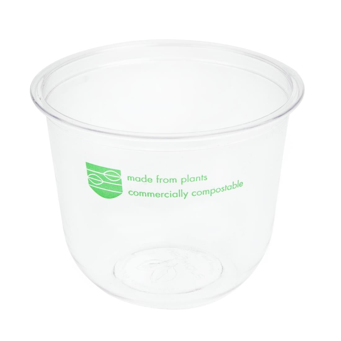 Vegware 96-Series Compostable PLA Deli Pots 12oz (1000 pack)