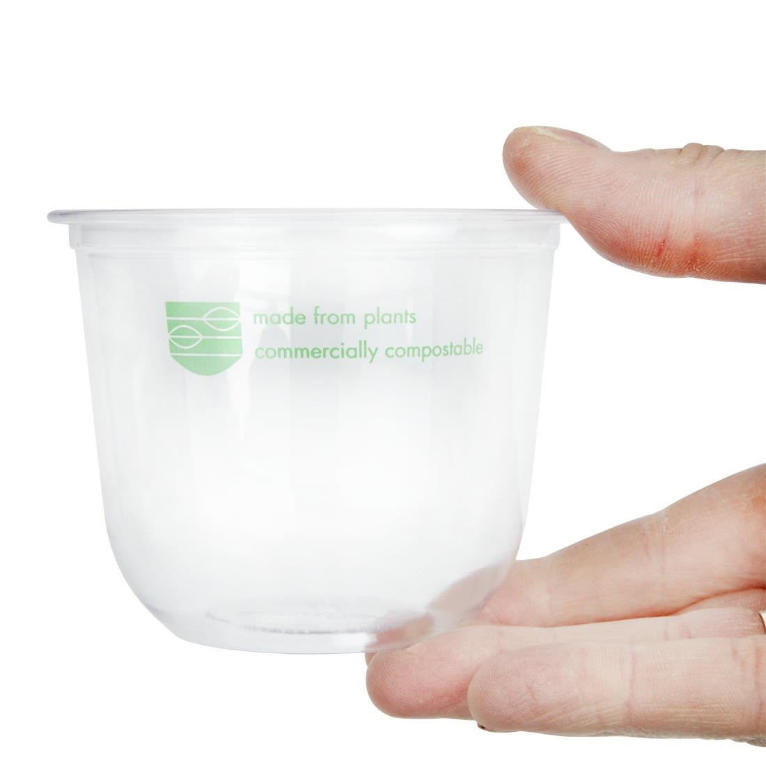 Vegware 96-Series Compostable PLA Deli Pots 12oz (1000 pack)