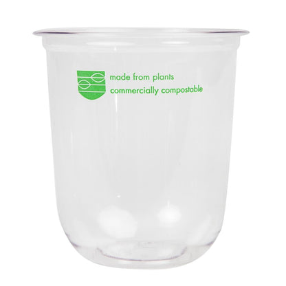 Vegware 96-Series Compostable PLA Deli Pots 16oz (1000 pack)