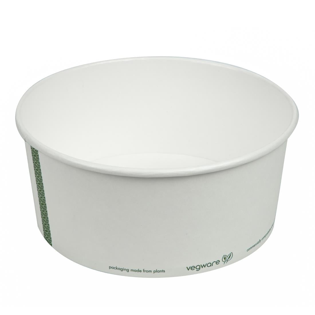 Vegware 185-Series Compostable Bon Appetit Food Bowls 48oz (300 Pack)