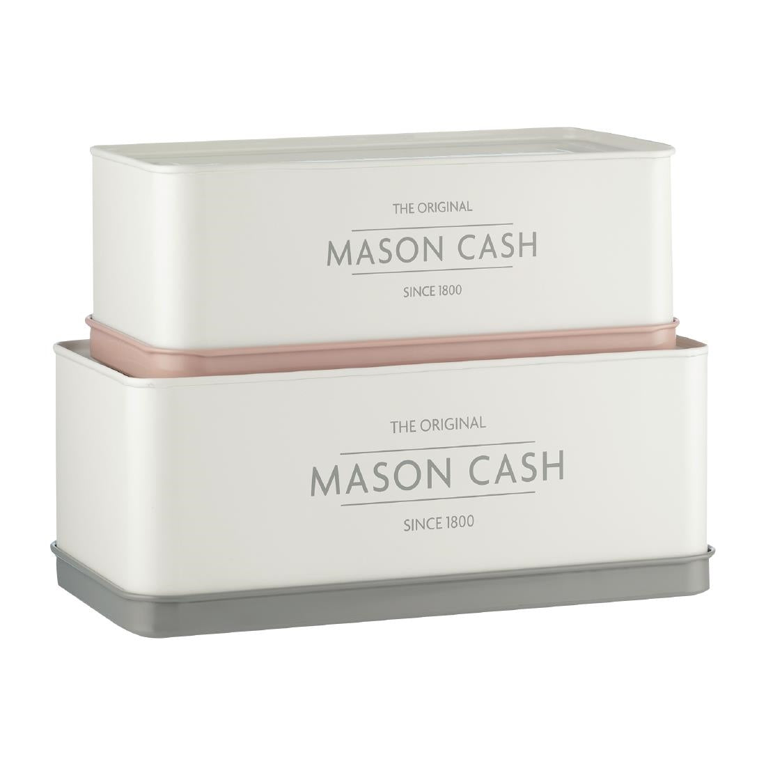 Mason & Cash Innovative Kitchen Rectangular Tins (2 Pack)