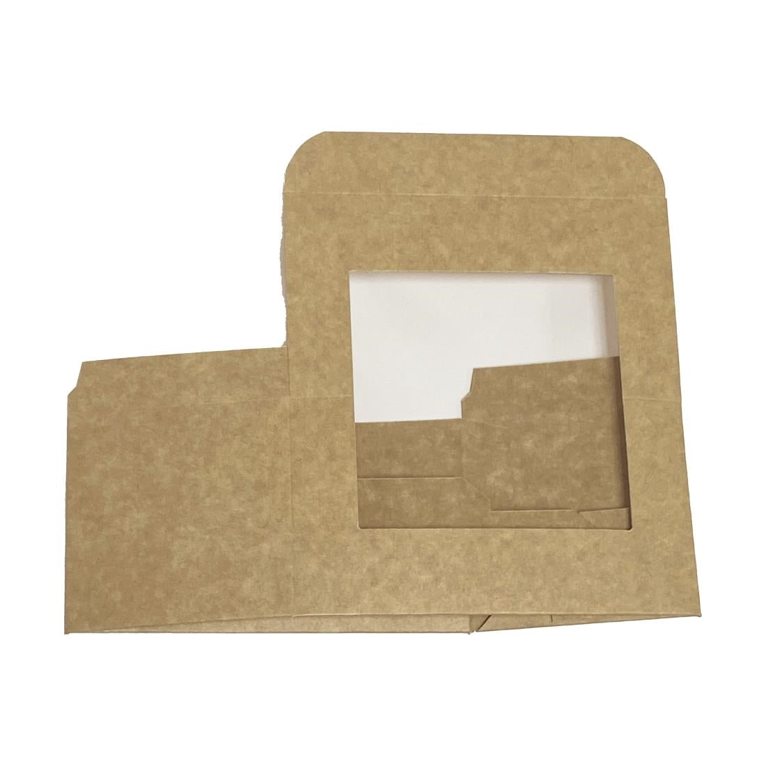 Fiesta Recyclable Bloomer Box with PET Window 70x125mm (500 pack)