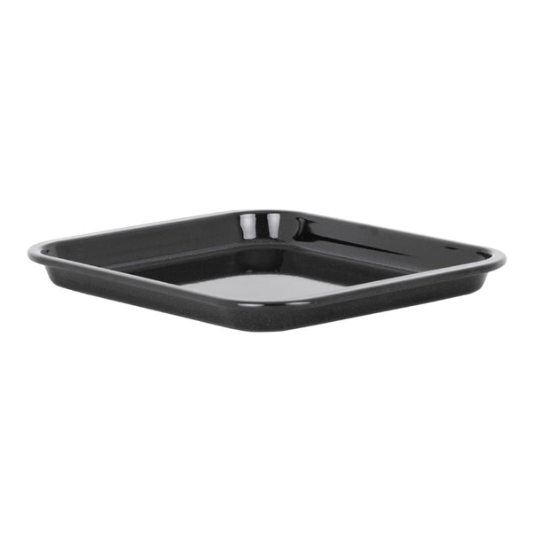 Wham Enamel Oven Tray Black 300mm