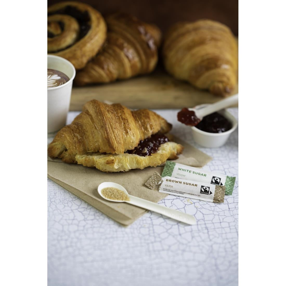 Vegware Compostable Paper Teaspoon 115mm (1000 Pack)