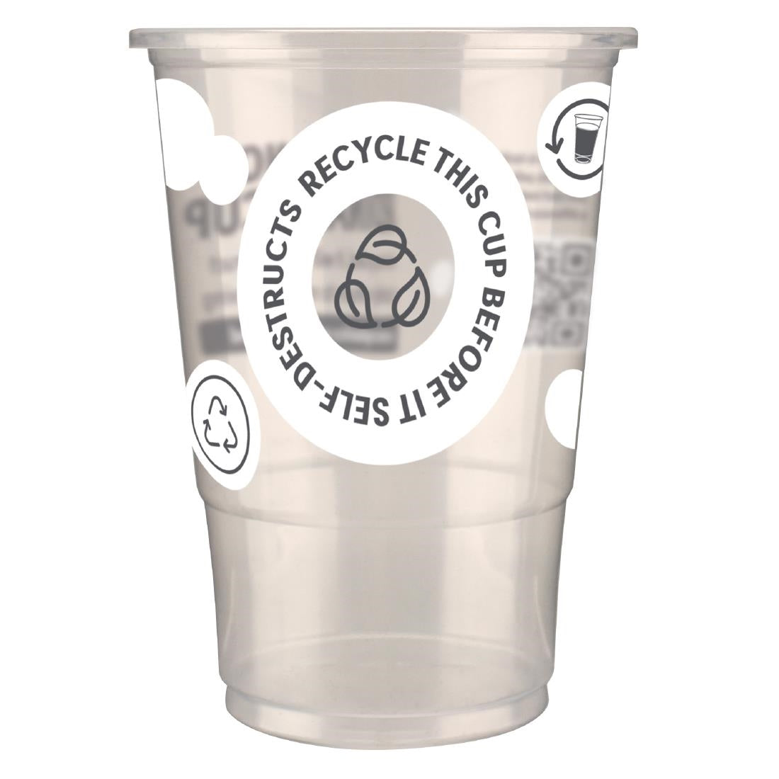 eGreen Printed 2-in-1 Flexy Half-pint Glass CE Marked (1000 Pack)