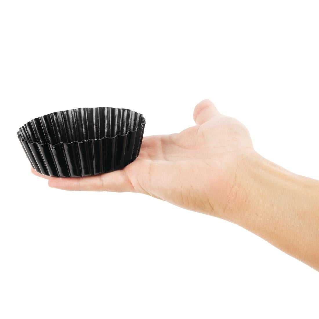 Vogue Non-Stick Quiche Tin With Removable Base 100mm