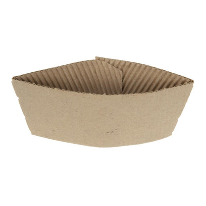 Fiesta Recyclable Corrugated Cup Sleeves for 12/16oz Cups (1000 Pack)