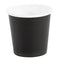 Fiesta Recyclable Espresso Cups Single Wall Black 114ml - Pack of 50