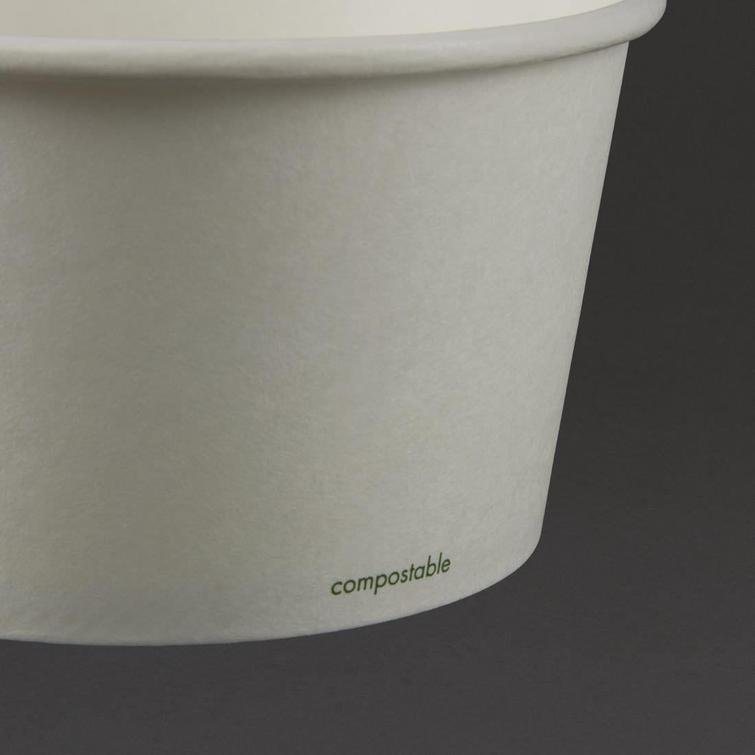 Vegware Compostable Hot Food Pots 340ml / 12oz (500 pack)