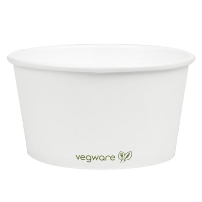 Vegware Compostable Hot Food Pots 340ml / 12oz (500 pack)