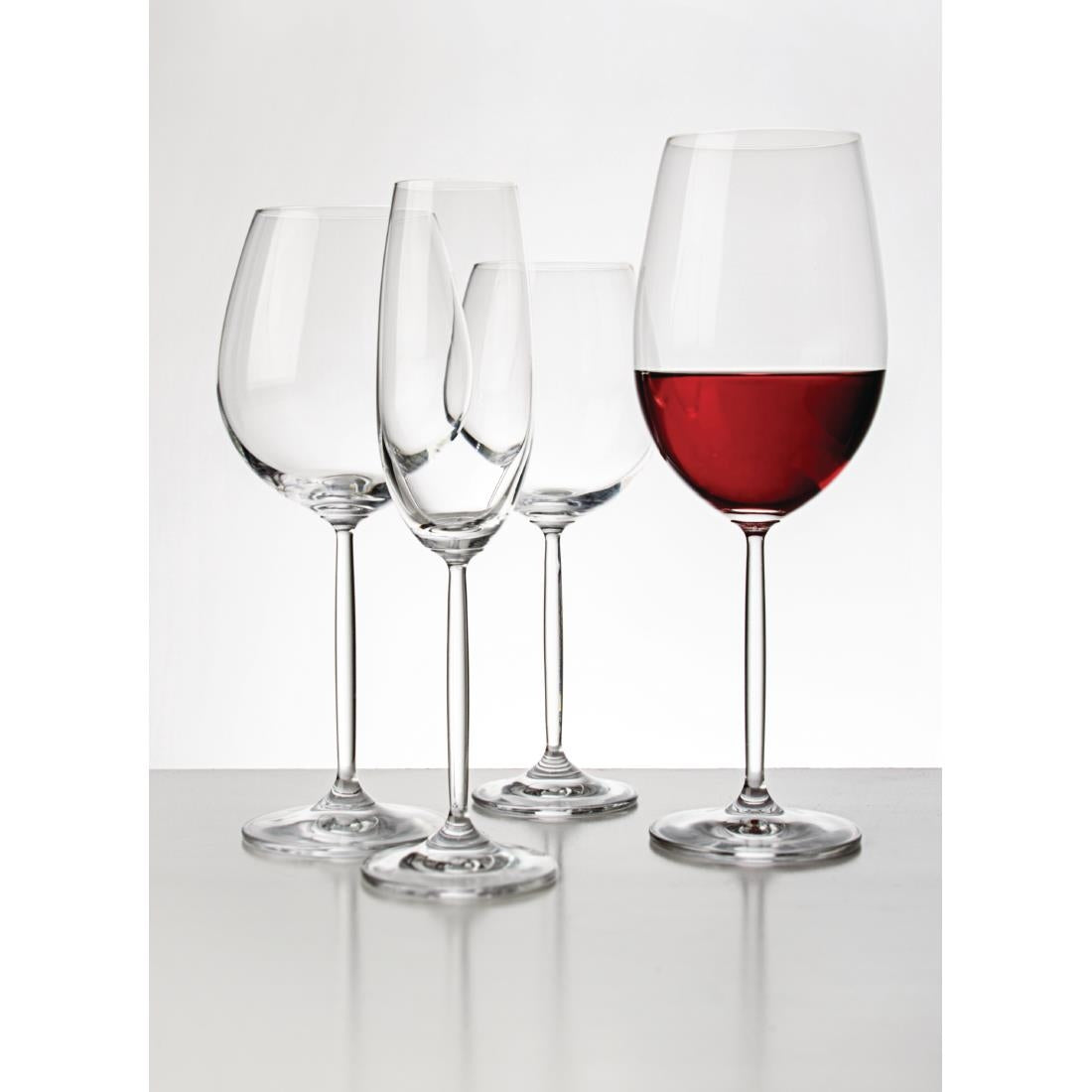 Olympia Campana One Piece Crystal Champagne Flute 260ml (6 pack)