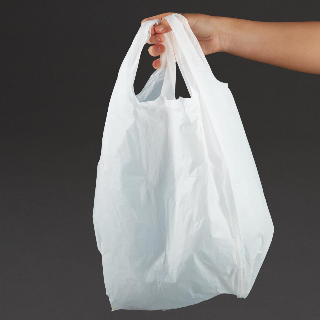 Large White Carrier Bags (1000 Pack)