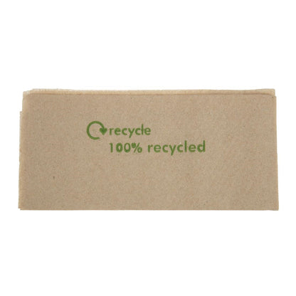 Swantex Recycled Lunch Napkin Kraft 32x30cm 1ply Pre-Folded (6000 Pack)