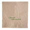 Swantex Recycled Lunch Napkin Kraft 33x33cm 2ply 1/4 Fold - Pack of 2000