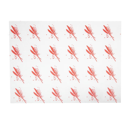 Burger Wrapping Paper Sheets Red 245 x 300mm (1000 pack)