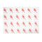 Britin Burger Wrapping Paper Sheets Red 245 x 300mm - Pack of 1000