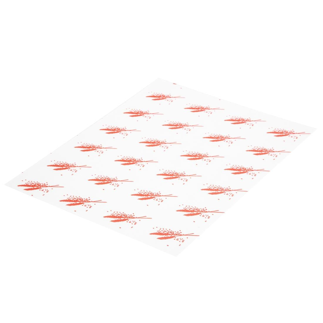 Burger Wrapping Paper Sheets Red 245 x 300mm (1000 pack)