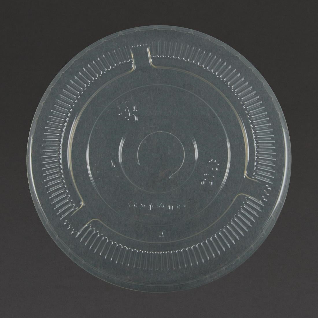 Vegware Compostable Cold Cup Flat Lids 340ml / 12oz and 455ml / 16oz (1000 pack)