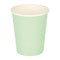 Fiesta Recyclable Coffee Cups Single Wall Turquoise 225ml / 8oz - Pack of 50